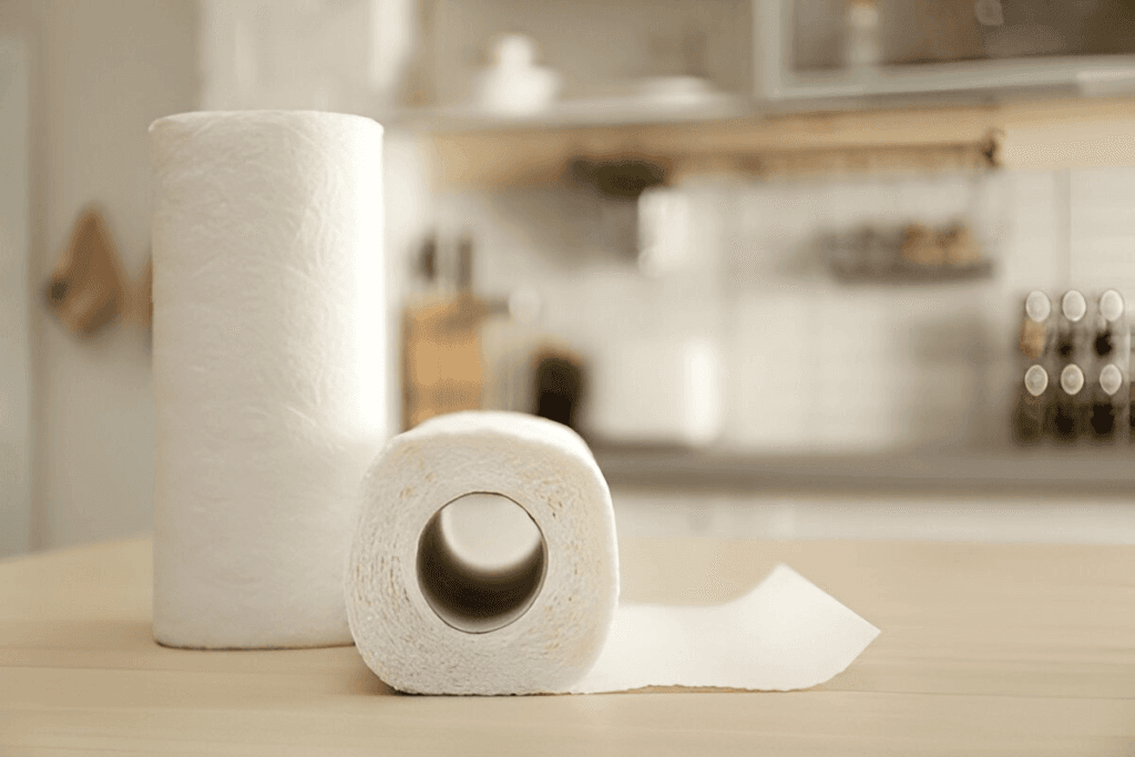 Rolled Toilet Paper