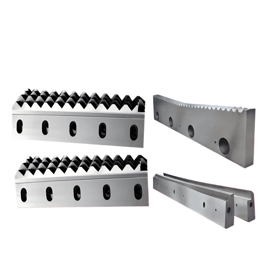 Blades for the metallurgical industry